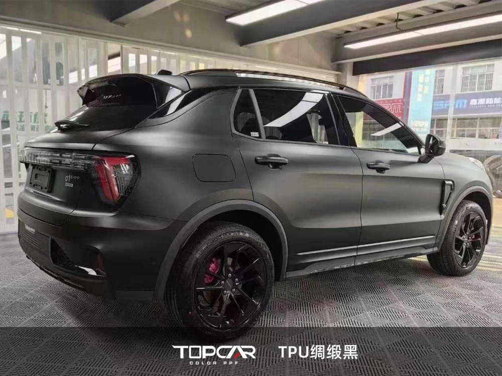 TPU Mysterious Grey: Sleek Gloss Auto Wrap for Unique Style