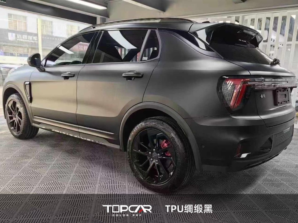 TPU Mysterious Grey: Sleek Gloss Auto Wrap for Unique Style