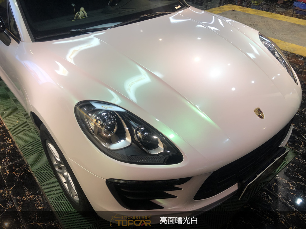 PET Glossy Aurora White: Stunning Auto Wrap for Eye-Catching Rides