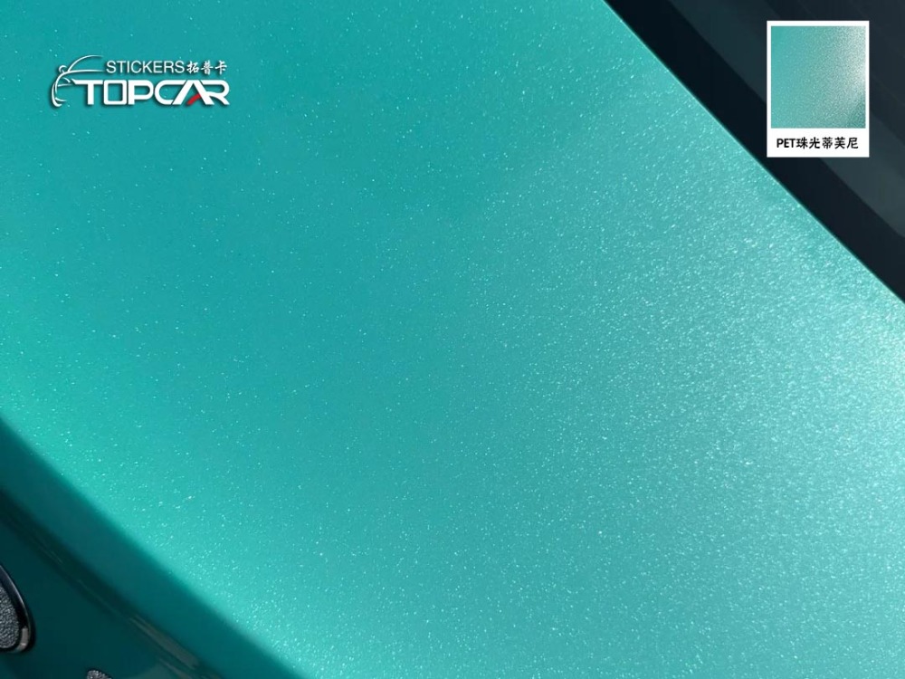 PET Diamond Crystal Tiffany Car Vinyl Wrap Film: Elegant Sparkle for Rides