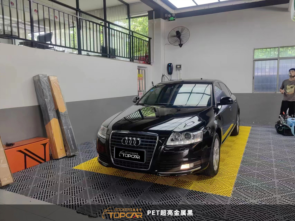 PET Satin Metallic Glossy Black Car Vinyl Wrap Film: Sleek Upgrade for Vinyl Wrap Gloss Car Auto Wrap Elevate your ride with