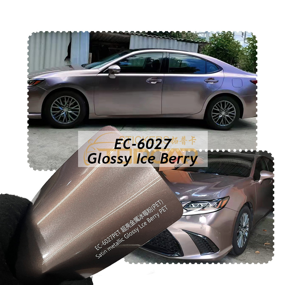 PET Satin Metallic Glossy Ice Berry Car Vinyl Wrap Film: Stand Out Among Vinyl Wraps