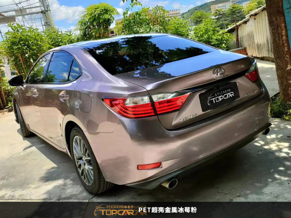 PET Satin Metallic Glossy Ice Berry Car Vinyl Wrap Film: Stand Out Among Vinyl Wraps