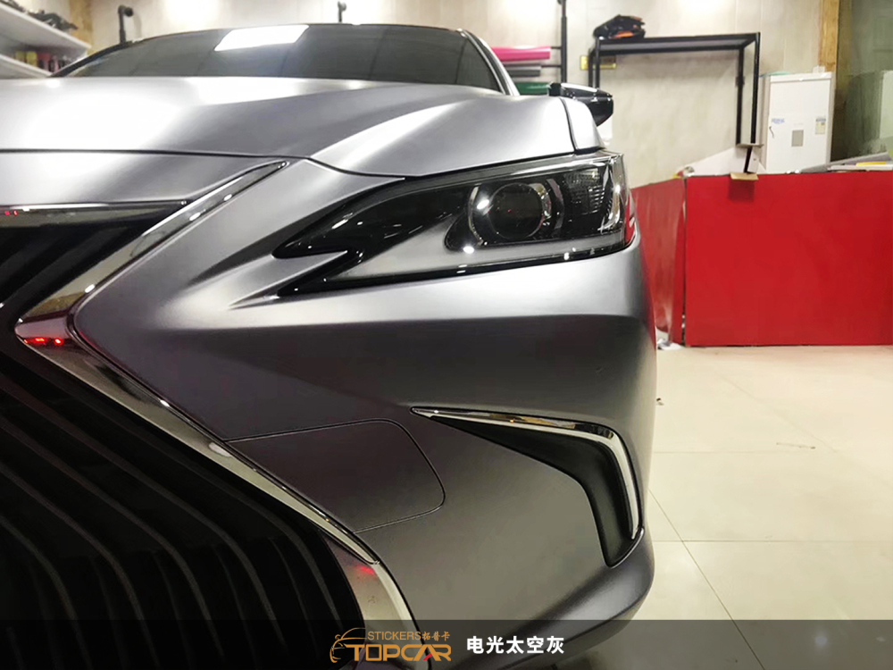 TOPCAR Satin Titanium Grey: Premium Vinyl Wrap Car Choice