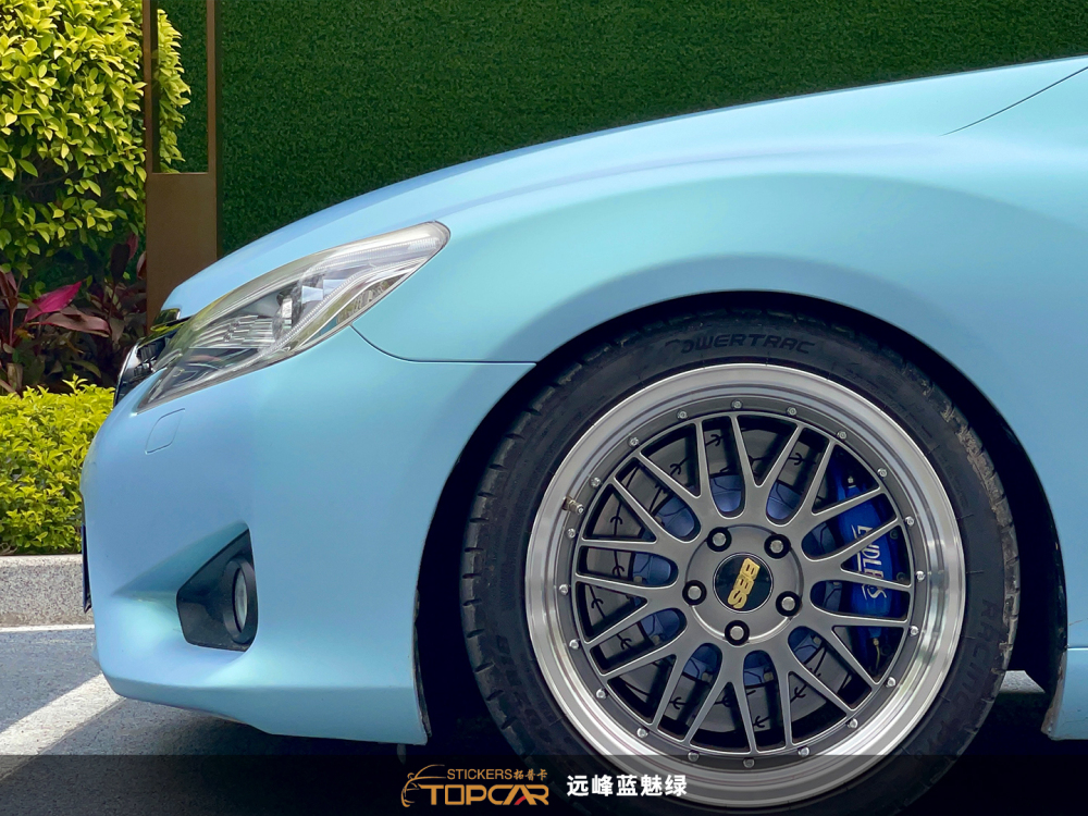 Premium Car Wrap Supplies | TOPCAR Color Shift Metallic Blue White Green from Car Color Change Wrap Vinyl Factory