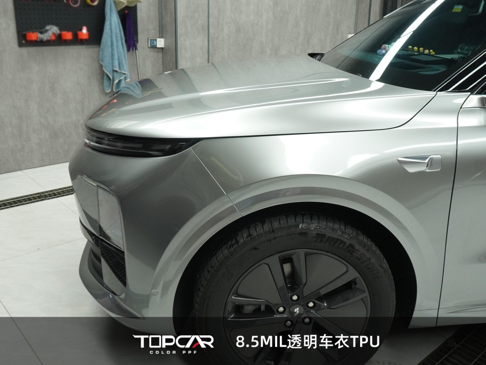 Advanced Vinyl Protect | TOPCAR Liquid Metal Space Silver Car Vinyl Sticker Roll