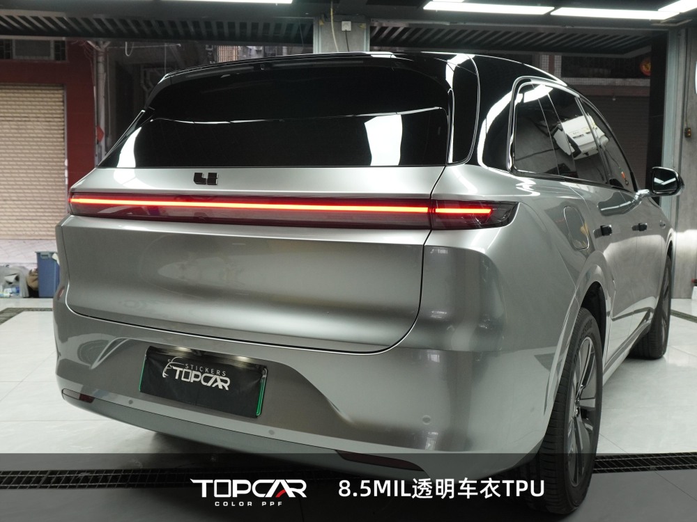 Advanced Vinyl Protect | TOPCAR Liquid Metal Space Silver Car Vinyl Sticker Roll