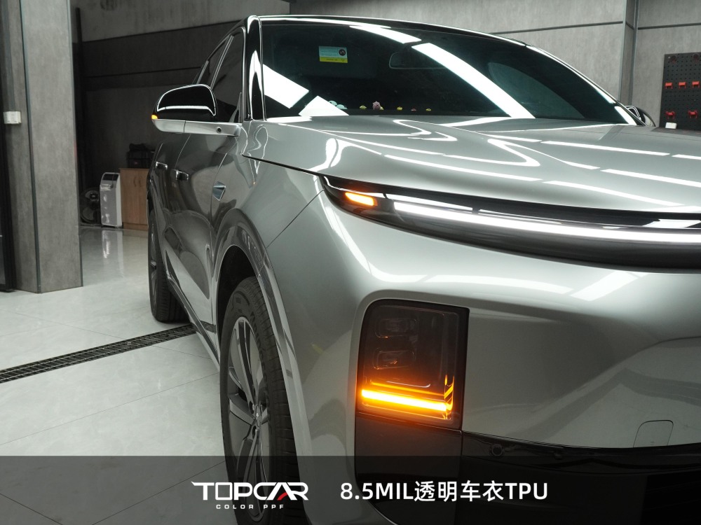 Advanced Vinyl Protect | TOPCAR Liquid Metal Space Silver Car Vinyl Sticker Roll