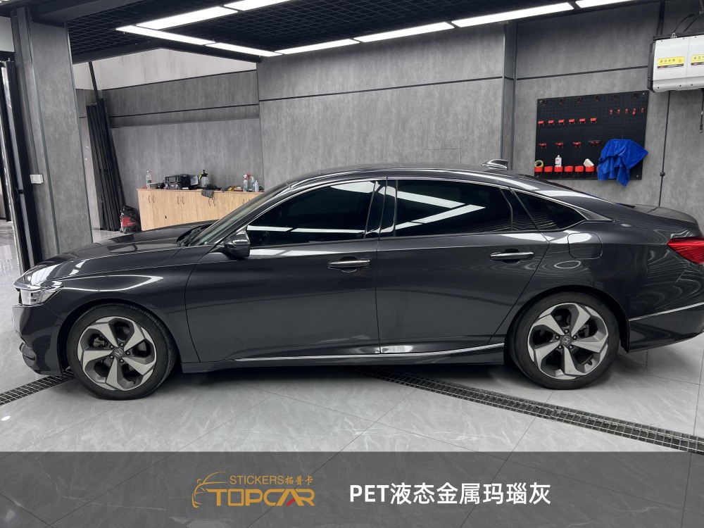 Advanced Car Wrap Products | TOPCAR Liquid Metal Agate Grey via Car Vinyl Wrap Wholesale