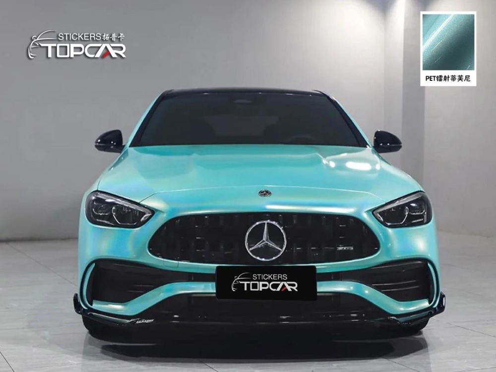 Premium Vinyl Car Wrap Wholesale | TOPCAR Diamond Laser Powder Tiffany for Vinyl Wrapping Vehicles