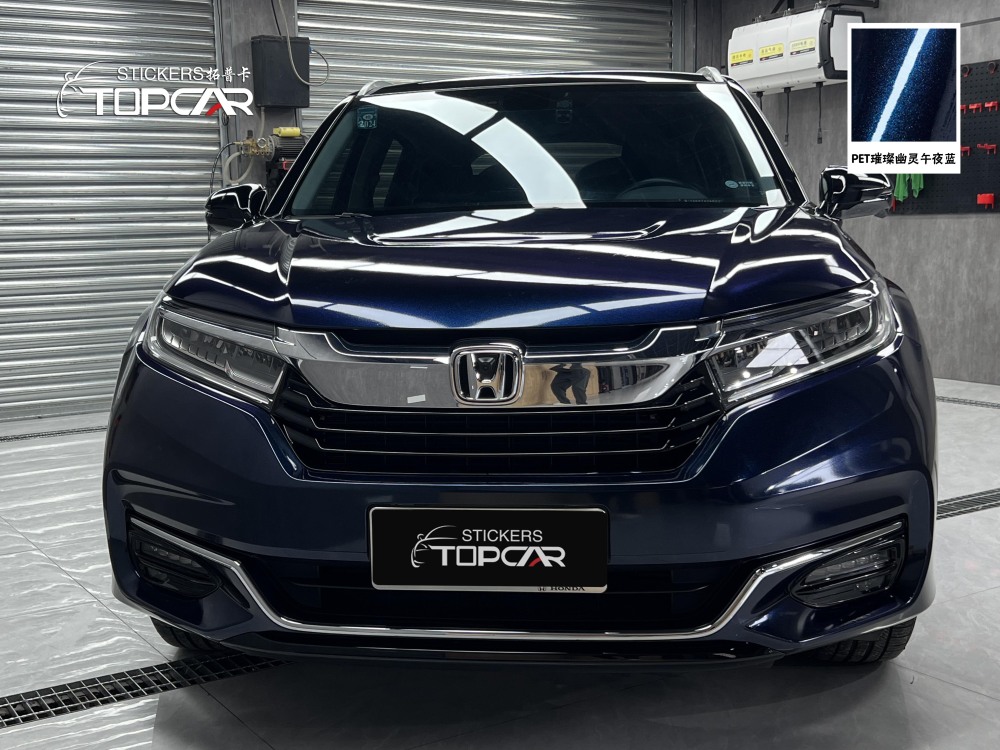 Elegant Car Film Matt Solutions featuring TOPCAR Matte Metallic Midnight Blue Car Wrap Vinyl Metallic