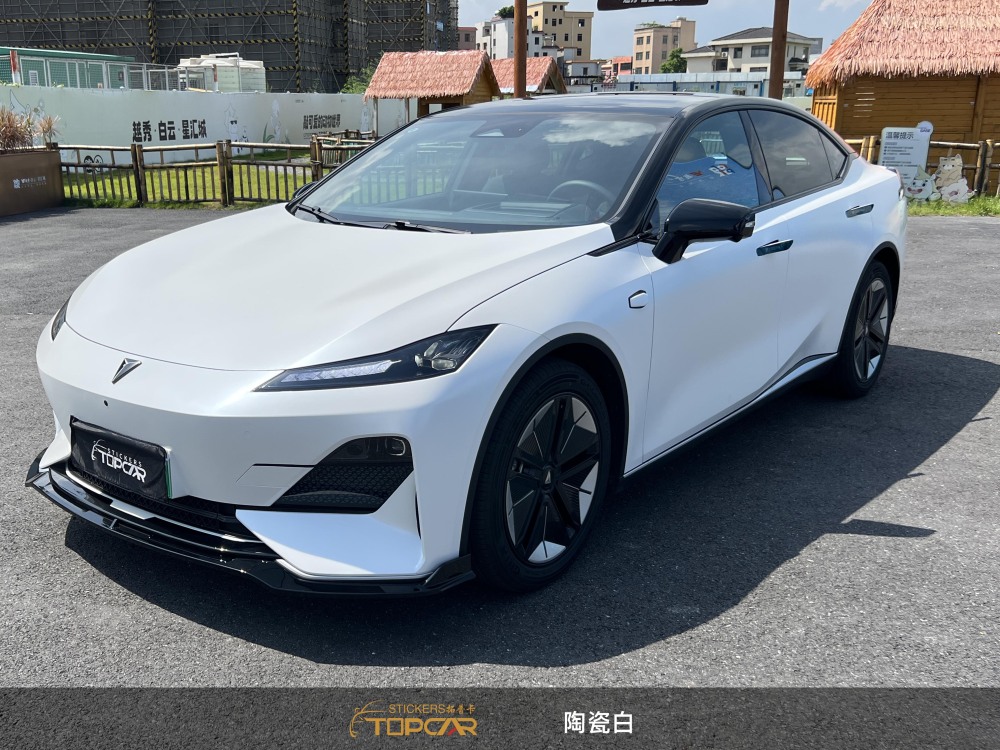 Innovative Vinyl Car Foil Technology Featuring TOPCAR White Satin for Professional Vinyl Car Wrap Sticker Projects