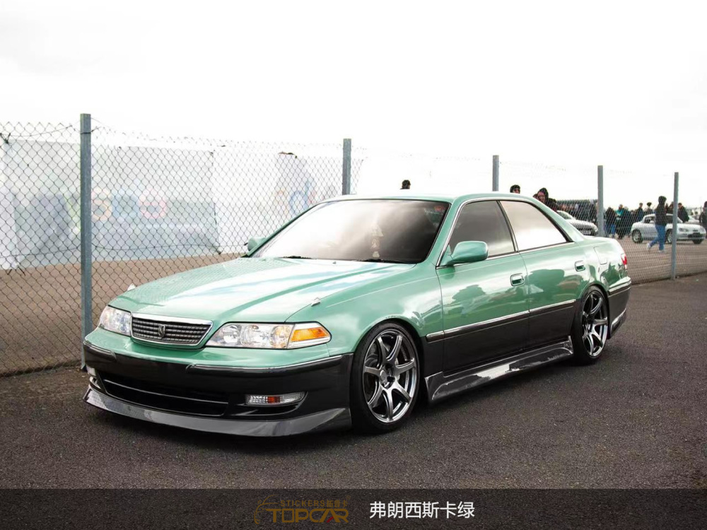 Technical Wrap Stretch Film Systems Featuring TOPCAR Francesca Green in Professional Vinyl Wrapping Vehicles Applications