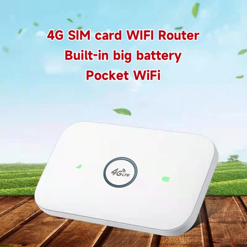 HOSAYA GS26 | PORTABLE 4G WIFI Router | Standard SIM | 8 WIFI Users | 2100mAh Removable Battery