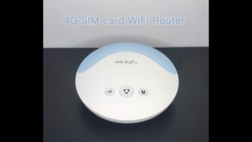 HOSAYA LC119 | 4G SIM Router | Micro-SIM | 32 WIFI Users | Internal Antenna | 2 RJ45 Ports | Double power Inputs