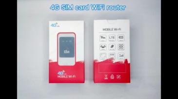 HOSAYA LR311 | PORTABLE 4G WIFI Router | Micro-SIM | 10 WIFI Users | 2100mAh Removable Battery |