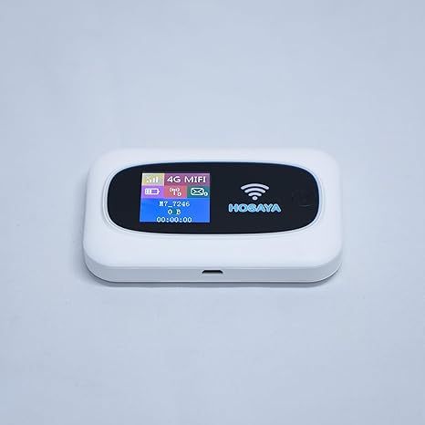 Portable WiFi 4G LTE SIM Card Router Color LCD Display Built-in Battery 10 Users High Speed Portable Travel Hotspot Mini Router Unlocked 4G mifi Pocket WiFi Modem
