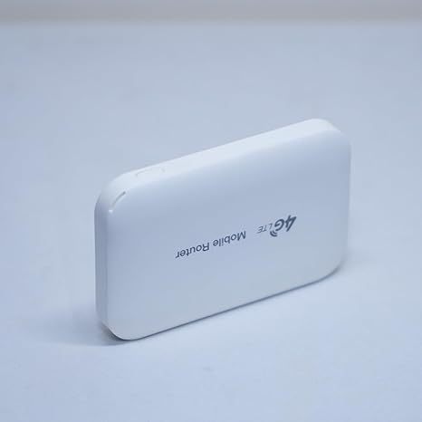 Portable WiFi 4G LTE SIM Card Router Built-in Battery 10 Wireless Users High Speed Portable Travel Hotspot Mini Router Unlocked 4G mifi Pocket WiFi Modem (LED Light HM7)