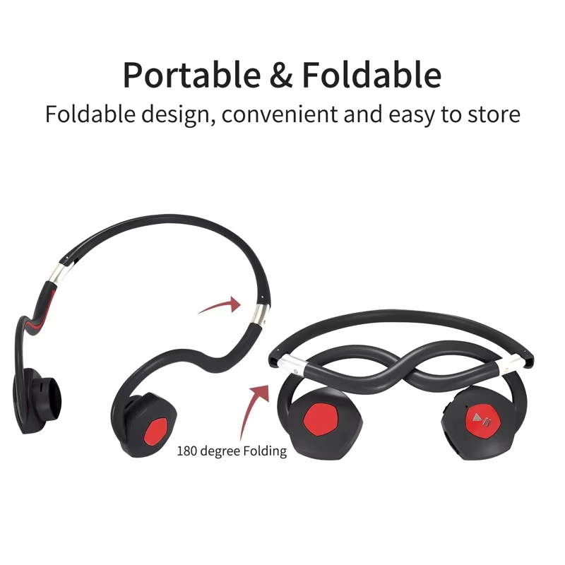 BN702T/TN Hearing Aid Earphone Wireless Bone Conduction Headphone sound amplifier sport Bluetooth TV earphone built-in battery