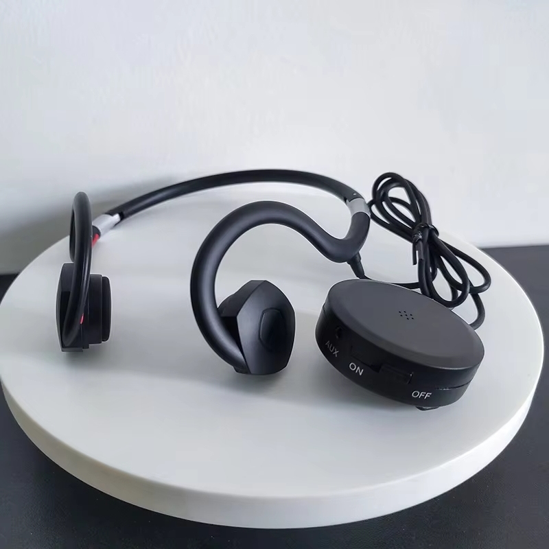 BN802 Bone Conduction earphone Hearing Aid headphone for old man built-in battery sound amplifier headset sport  TV earphone