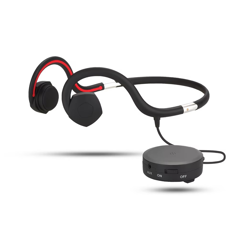BN802 Bone Conduction earphone Hearing Aid headphone for old man built-in battery sound amplifier headset sport  TV earphone