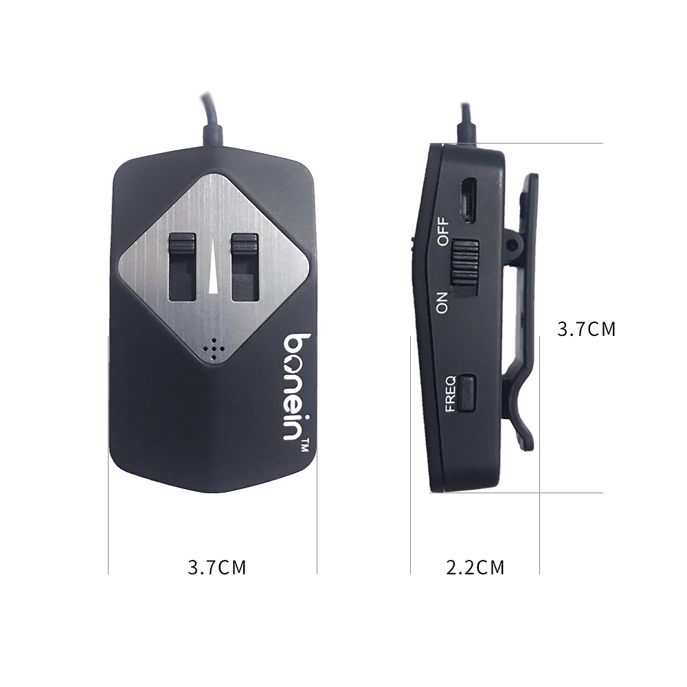 BN803 Bone Conduction Headphone  sound amplifier 7 adjustable bands TV earphone built-in battery Hearing Aid Earphone