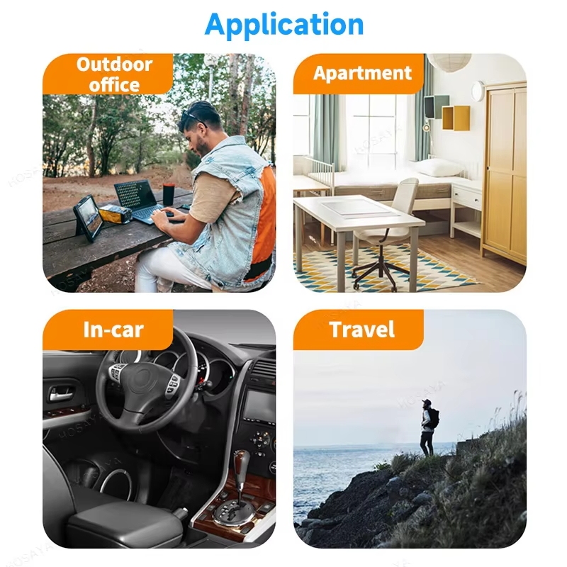 4G SIM card wifi router dual SIM cards color LCD display lte modem pocket hotspot 10 WiFi users 8000mah battery portable WiFi
