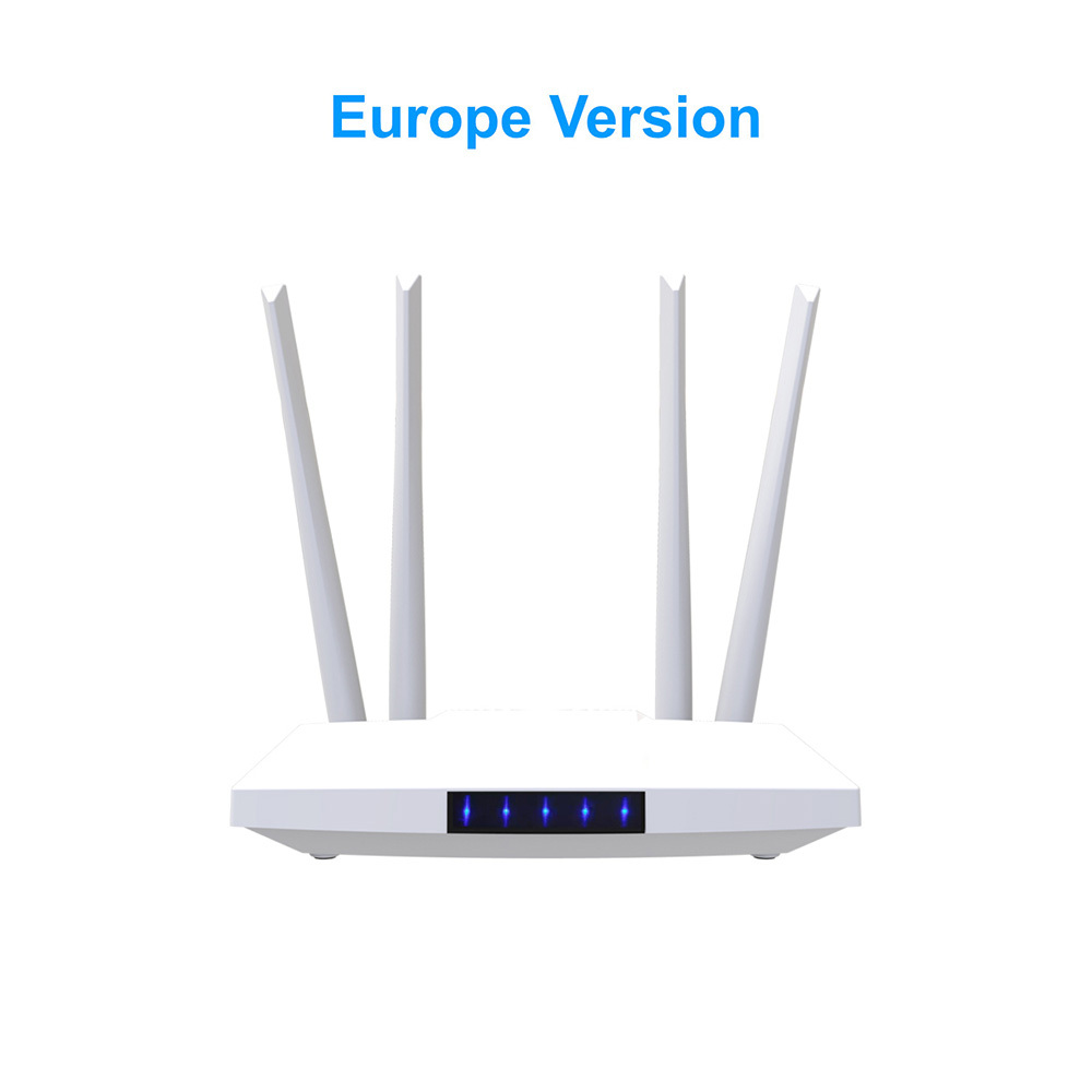 HOSAYA 4G SIM card wifi router portable wifi modem 4G CPE hotspot 32 WIFI Users  4 Antennas 2 RJ45 Ports
