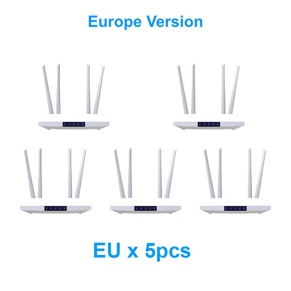 HOSAYA 4G SIM card wifi router portable wifi modem 4G CPE hotspot 32 WIFI Users  4 Antennas 2 RJ45 Ports