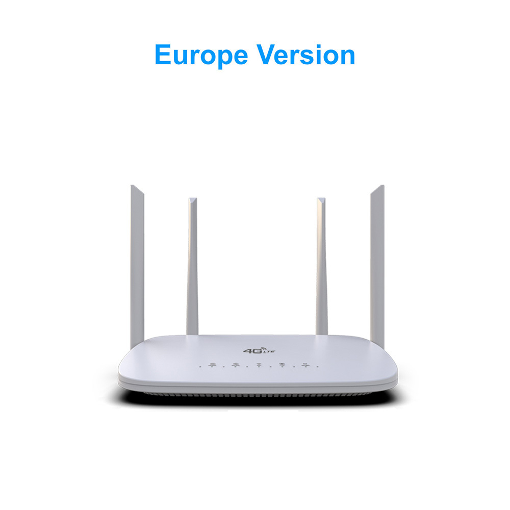 HOSAYA 4G SIM card wifi router portable wifi modem 4G CPE hotspot 32 WIFI Users 4 Antennas 4 RJ45 Ports