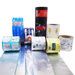 Printed Aluminium Foil Laminated Automatic Packaging Film Roll Tray Snack Heat Seal Food Plastic Film