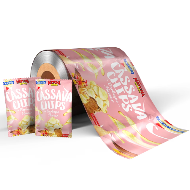 Food Packaging Film Roll Composite Layer Automatic Packaging Film Roll Plastic Packaging Candy Roll Film