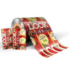 Food Packaging Film Roll Composite Layer Automatic Packaging Film Roll Plastic Packaging Candy Roll Film