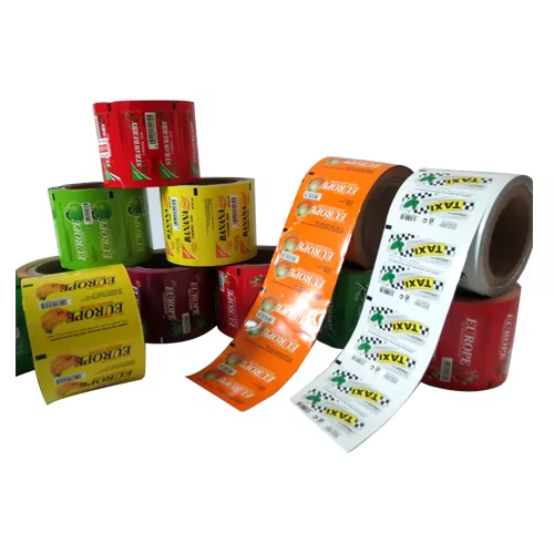 PACK Custom Logo Laminated Aluminum Foil Film Snack Food Packaging Material Film Roll