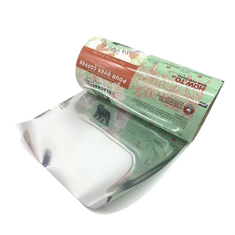 PE Stretch Film Composite Printing Plastic Roll Film For Customized Automatic Packaging Food Roll