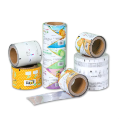 PE Stretch Film Composite Printing Plastic Roll Film For Customized Automatic Packaging Food Roll