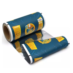 PE Stretch Film Composite Printing Plastic Roll Film For Customized Automatic Packaging Food Roll