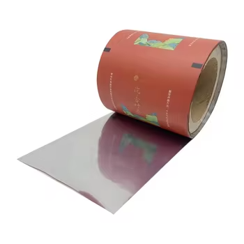 Factory price bopp plastic custom own logo printed packaging wrap roll film for cake snacks powder food packing