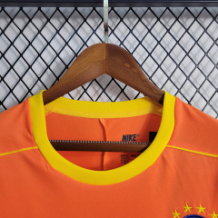 Retro Long Sleeve 1998 Brazil Goalkeeper Size S-XXL