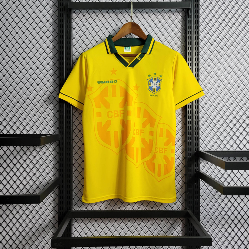 Retro 93/94 Brazil home S-XXL