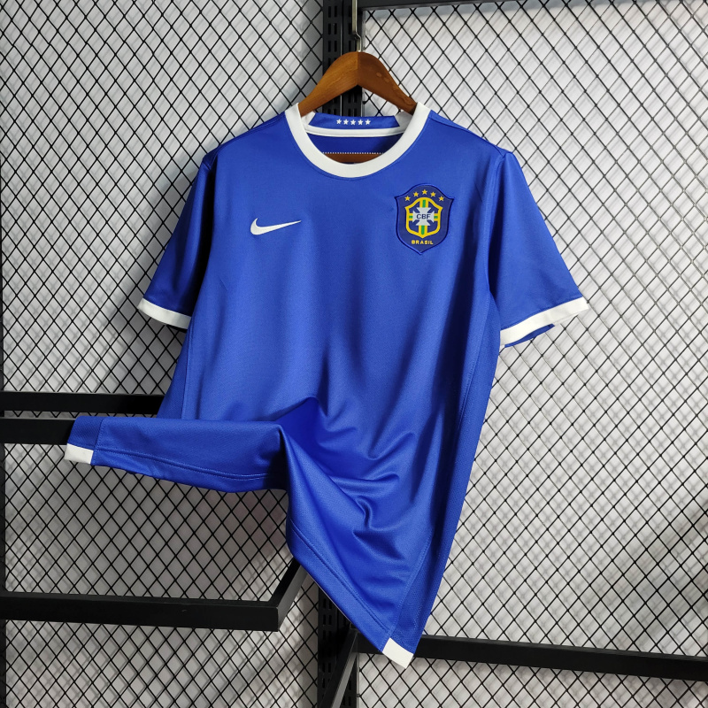 Retro 2006 Brazil Away Size S-XXL