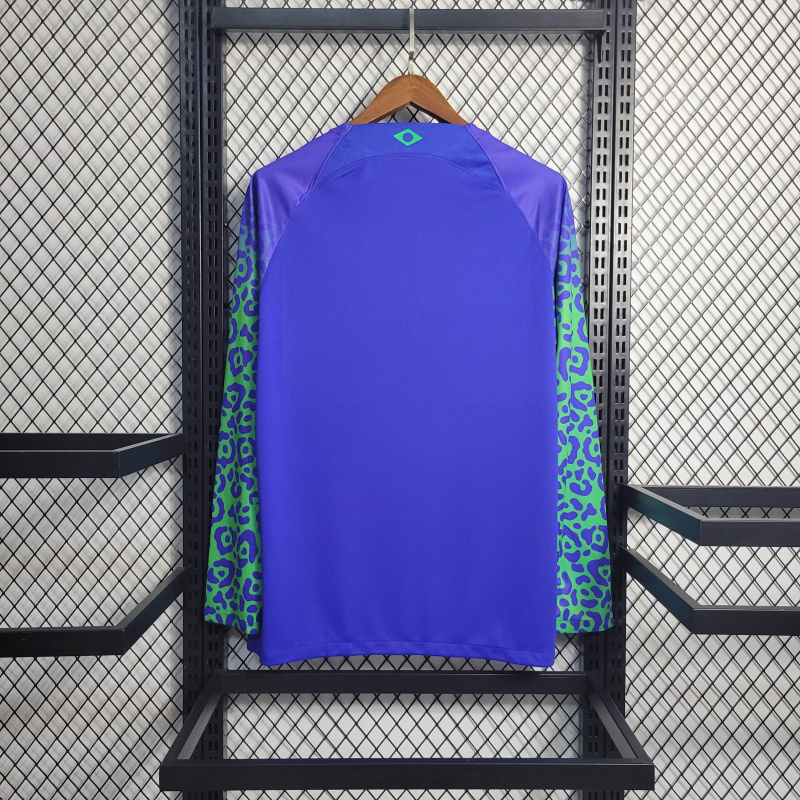 22/23 Brazil  Away Long Sleeve Size S-XXL