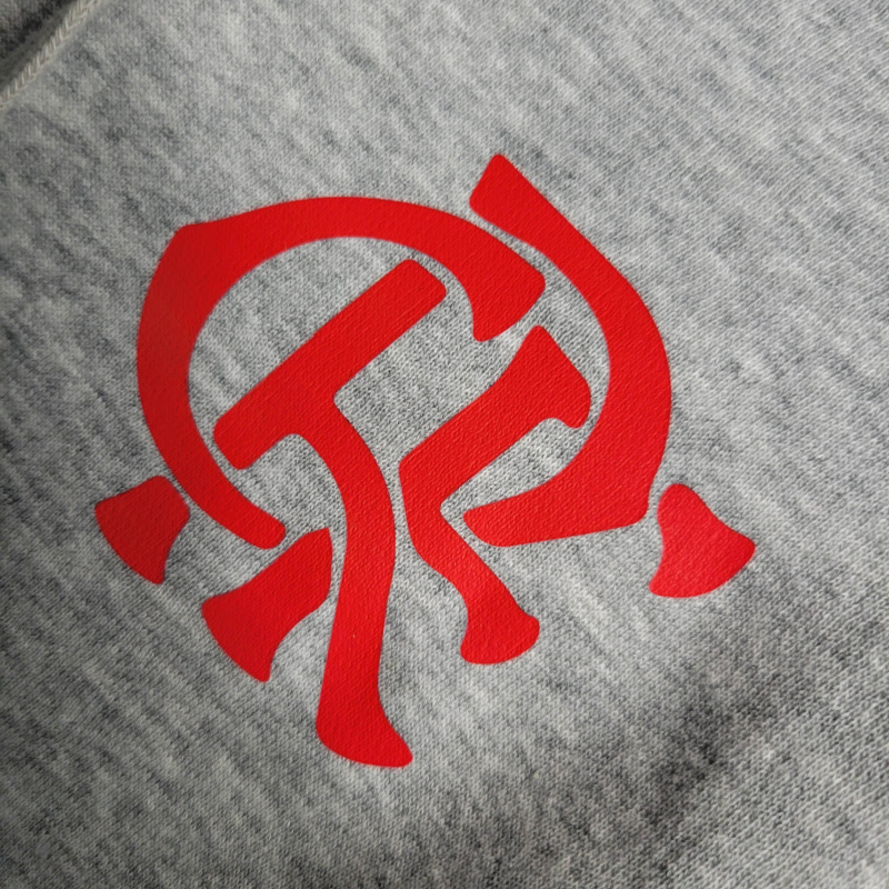 Flamengo Hoodie Grey Size S-XXL
