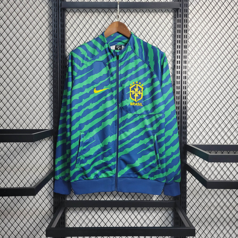 22/23 Brazil grass green training jacket S-XXL