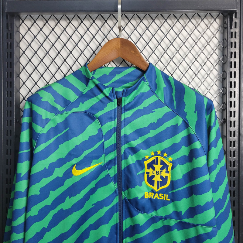 22/23 Brazil grass green training jacket S-XXL
