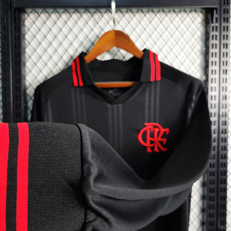 19/20 Flamengo Black Long Sleeve Size S-XXL