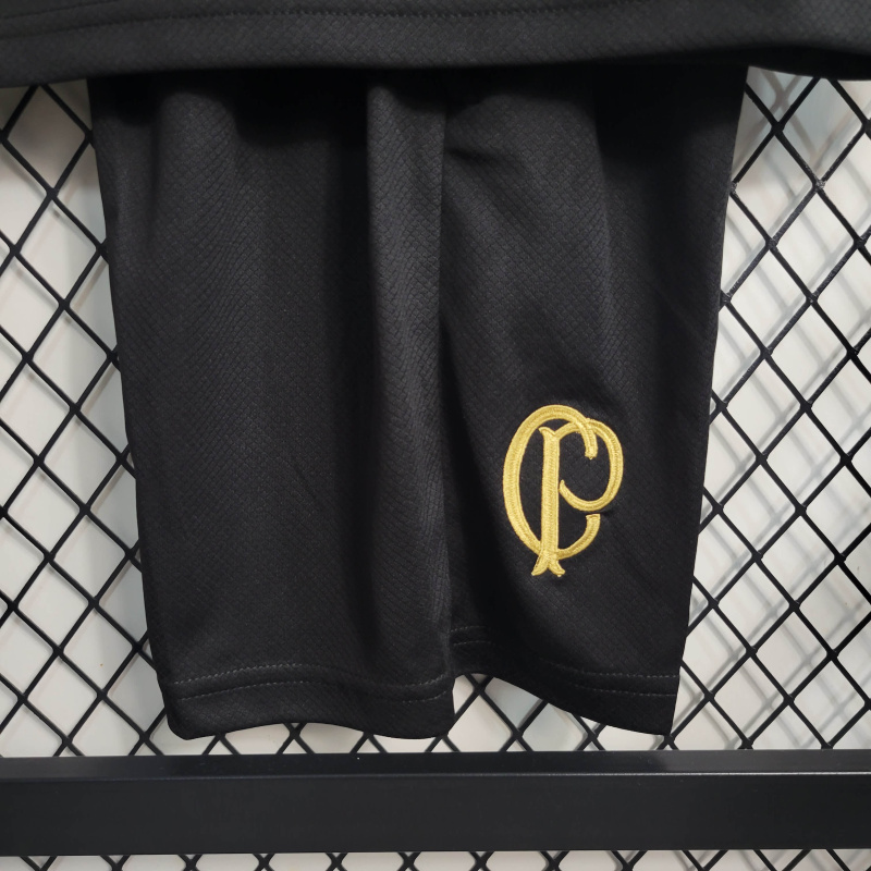23/24 KIDS Corinthians Training Suit Black Size 16-28