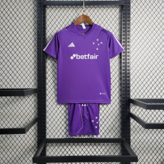 23/24 KIDS Cruzeiro Training Suit Purple Size 16-28