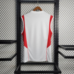 23/24 Flamengo Training Suit White Tank Top Size S-4XL