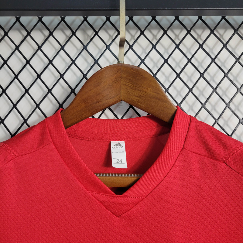 23/24 KIDS Flamengo Training Suit Red Size 16-28